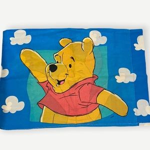 Vintage Winnie the Pooh Pillowcase 90s